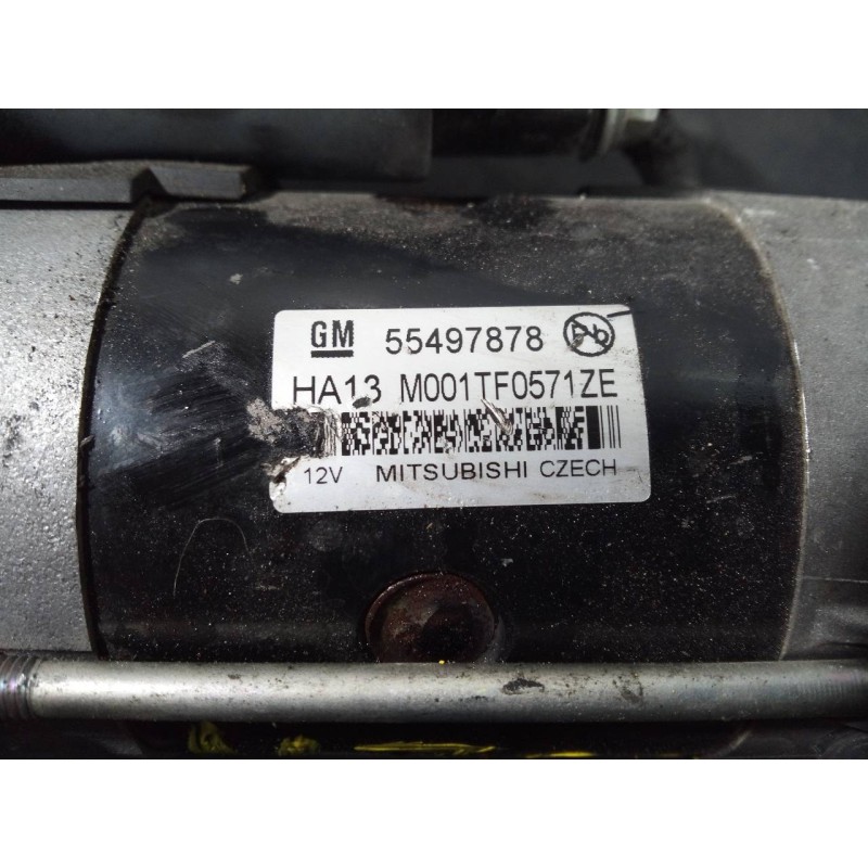 Recambio de motor arranque para opel mokka x excellence start/stop 4x4 referencia OEM IAM 55497878  P3-B7-19-1