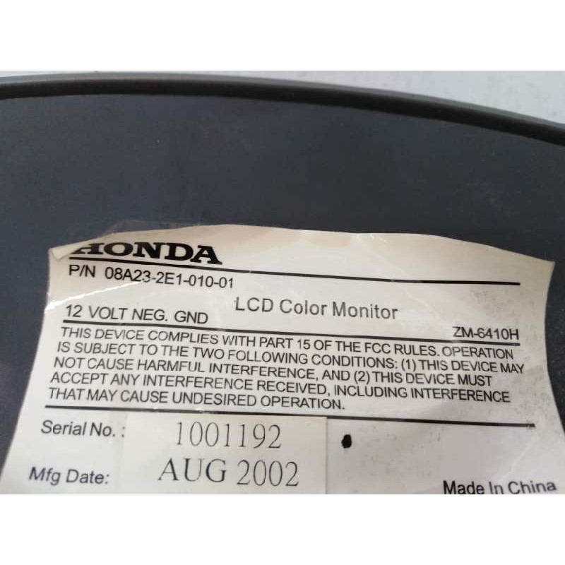 Recambio de luz interior para honda cr-v (rd8) es referencia OEM IAM 08A232E101001  E3-B5