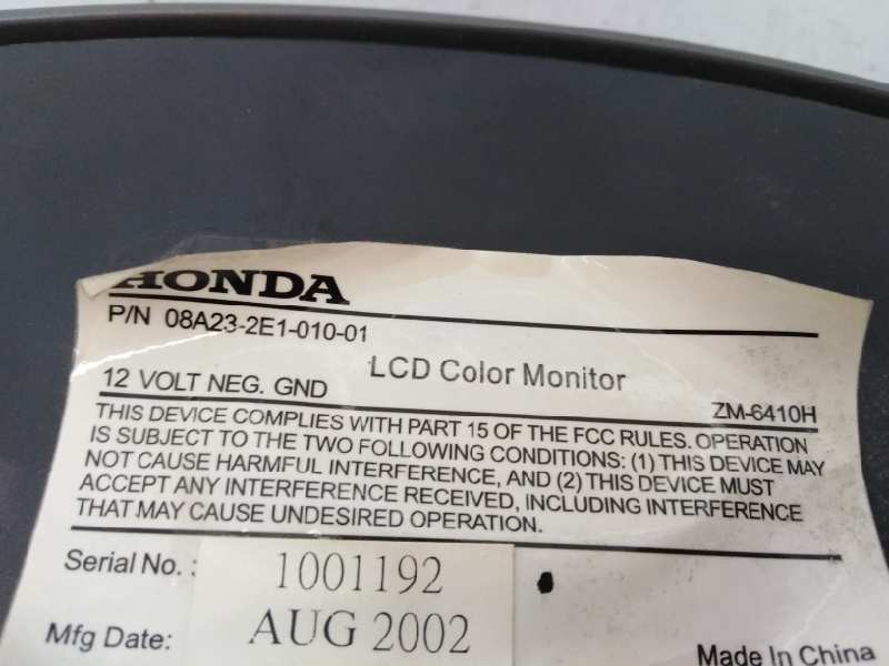 Recambio de luz interior para honda cr-v (rd8) es referencia OEM IAM 08A232E101001  E3-B5