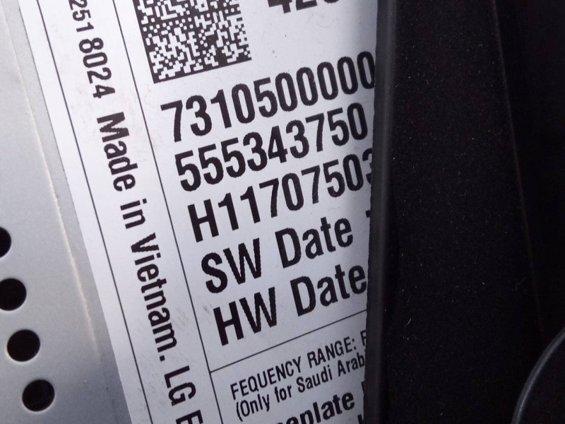 Recambio de sistema audio / radio cd para opel mokka x excellence start/stop 4x4 referencia OEM IAM 555343750  E3-A5-34-4