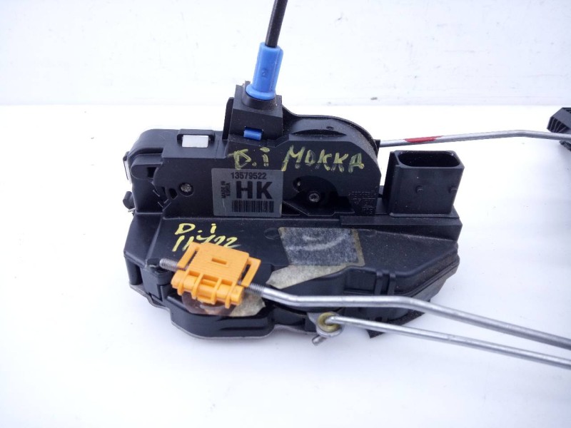 Recambio de cerradura puerta delantera izquierda para opel mokka x excellence start/stop 4x4 referencia OEM IAM 13579522HK  E2-B