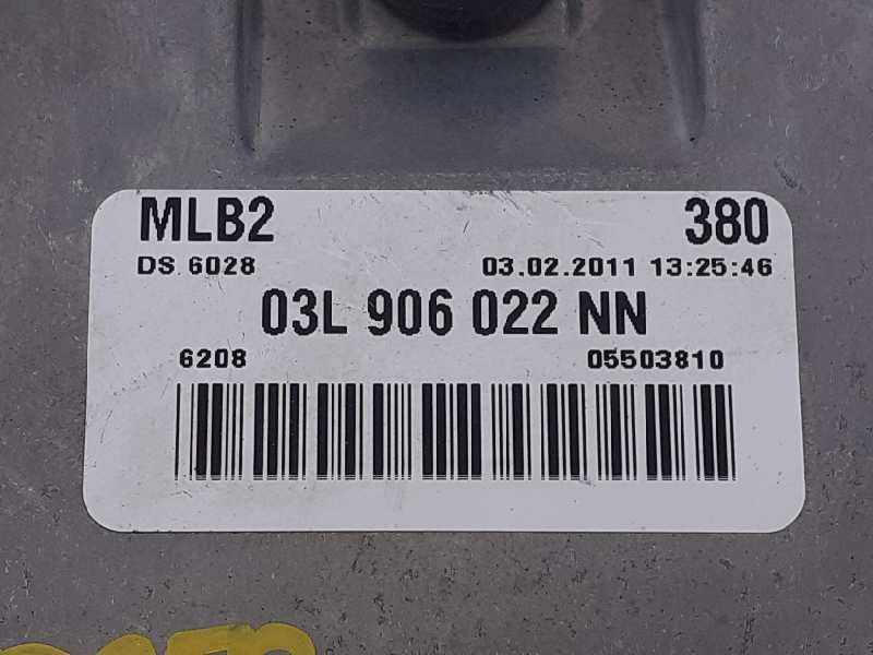 Recambio de centralita motor uce para audi a5 sportback (8t) 2.0 tdi (105kw) referencia OEM IAM 03L906022NN 1039S39368 E2-A1-1-2