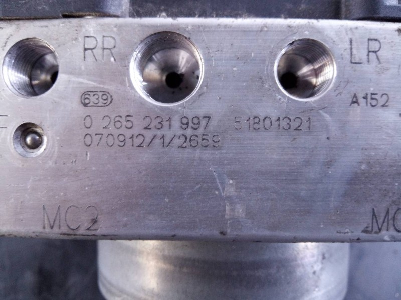 Recambio de abs para citroën nemo referencia OEM IAM 0265231997 0265800662 P3-B8-22-3