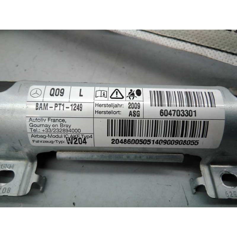 Recambio de airbag cortina delantero izquierdo para mercedes-benz clase c (w204) berlina c 220 cdi (204.008) referencia OEM IAM 