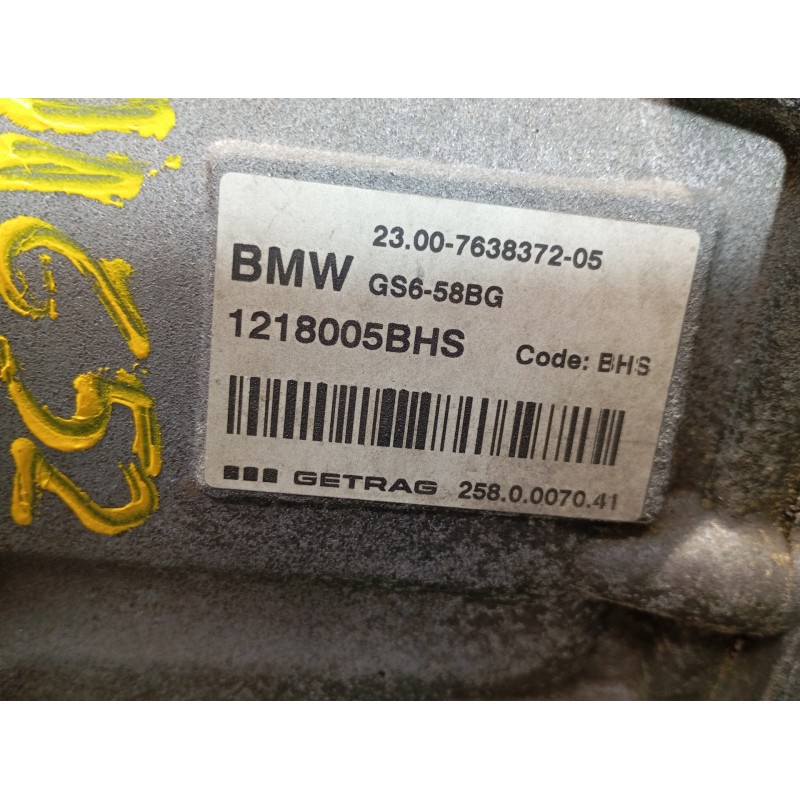 Recambio de caja cambios para mini mini (f56) one referencia OEM IAM BHS 1218005 M1-A2-152
