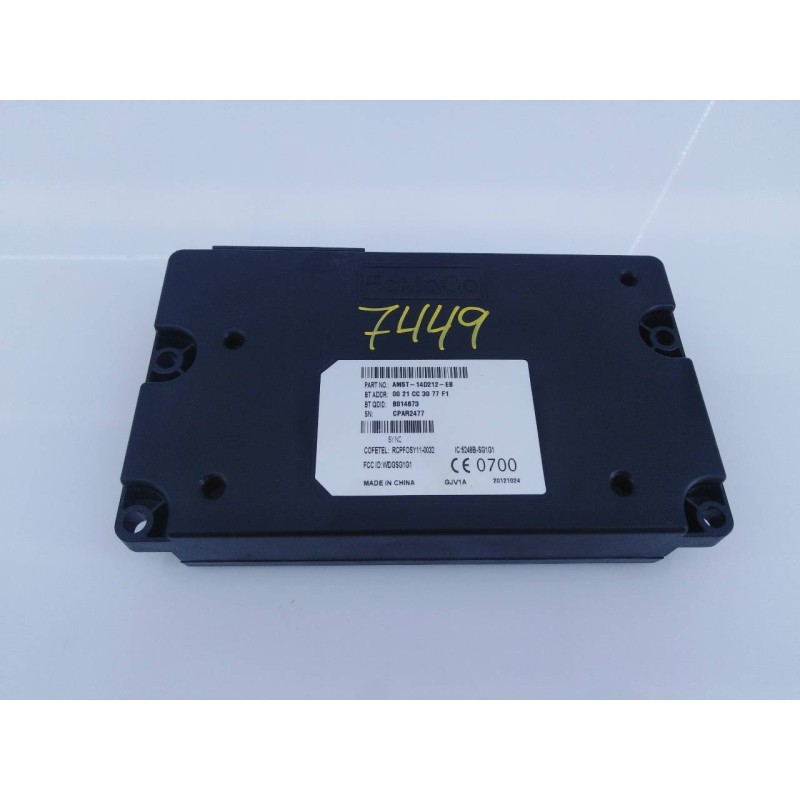 Recambio de modulo electronico para ford fiesta (ccn) titanium referencia OEM IAM AM5T14D212EB B014673 E3-B3-23-1