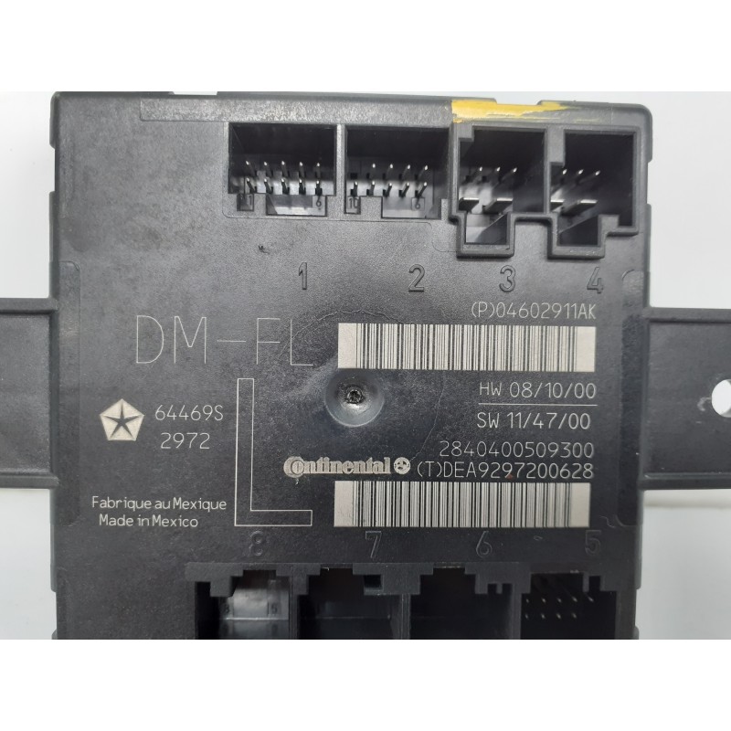 Recambio de modulo electronico para jeep gr.cherokee (wk) 3.0 crd overland referencia OEM IAM 04602911AK  E3-B6-22-5