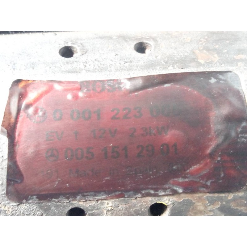 Recambio de motor arranque para mercedes-benz clase m (w163) 270 cdi (163.113) referencia OEM IAM 0051512901 0001223006 P3-B7-8-