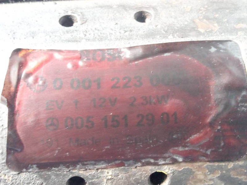 Recambio de motor arranque para mercedes-benz clase m (w163) 270 cdi (163.113) referencia OEM IAM 0051512901 0001223006 P3-B7-8-