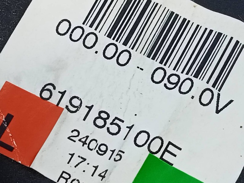 Recambio de cinturon seguridad trasero izquierdo para bmw serie 4 gran coupe (f36) 420d referencia OEM IAM 619185100E 240915 E1-