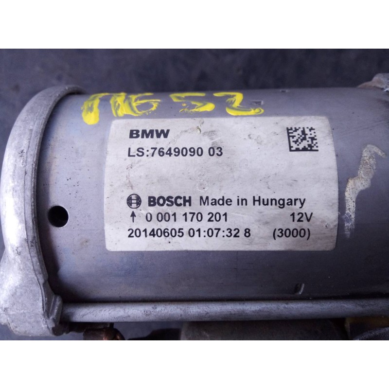 Recambio de motor arranque para mini mini (f56) one referencia OEM IAM 764909003 0001170201 P3-A7-27-3