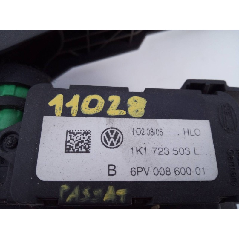 Recambio de pedal acelerador para volkswagen passat berlina (3c2) highline referencia OEM IAM 1K1723503L 6PV00860001 E2-A1-39-2
