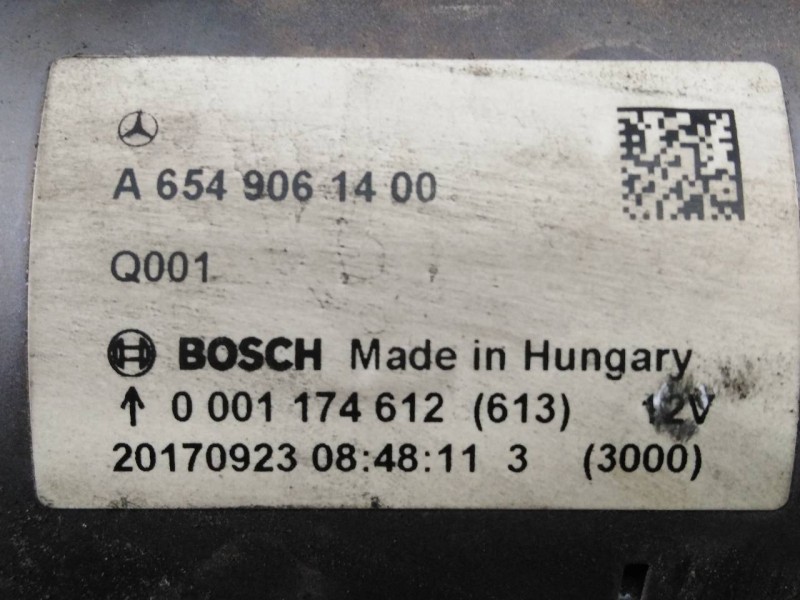 Recambio de motor arranque para mercedes-benz clase e lim. (w213) e 220 d (213.004) referencia OEM IAM A6549061400 0001174612613