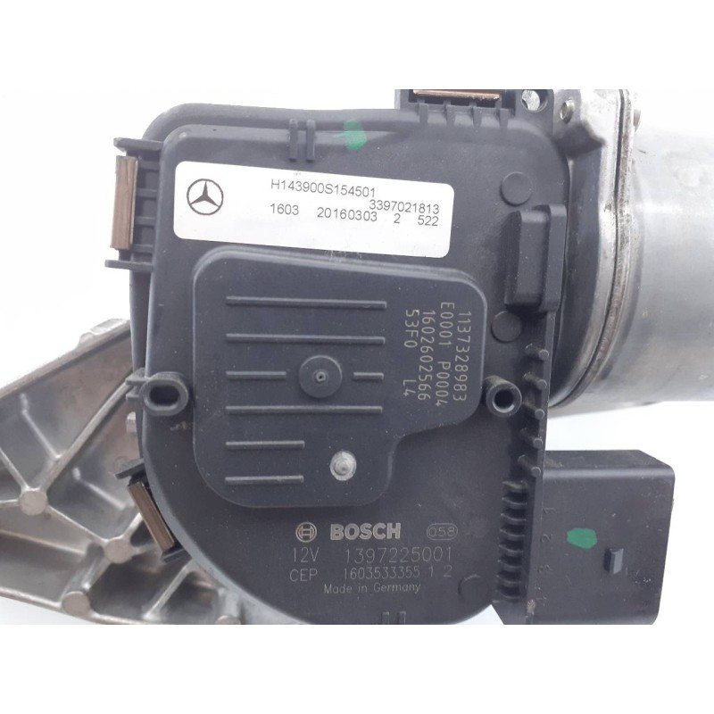 Recambio de motor limpia delantero para mercedes-benz clase e lim. (w213) e 220 d (213.004) referencia OEM IAM 3397021813 139722