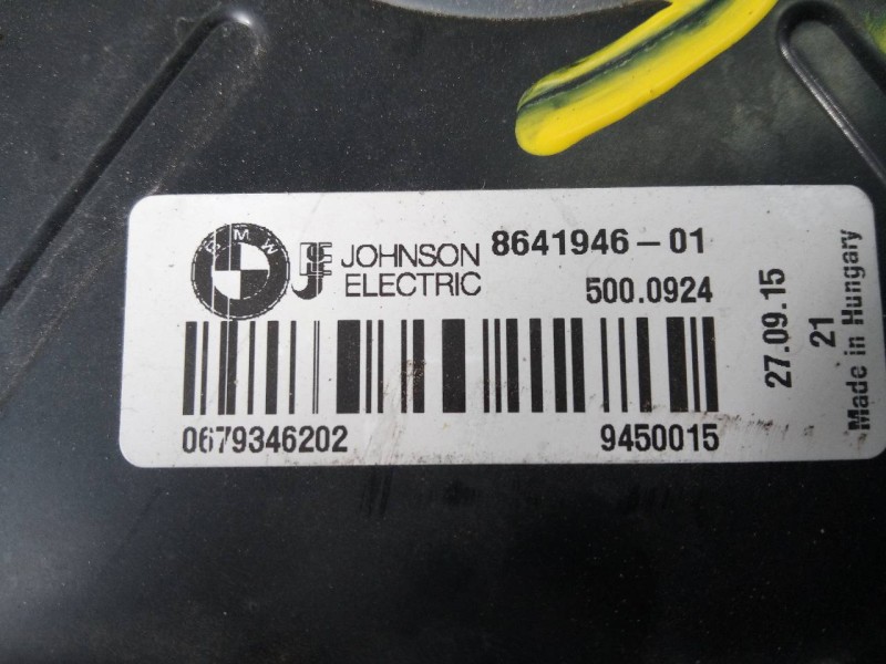 Recambio de electroventilador para bmw serie 4 gran coupe (f36) 420d referencia OEM IAM 864194601 0679346202 P2-B7-7
