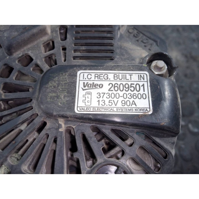 Recambio de alternador para hyundai i20 city s referencia OEM IAM 3730003600 2609501 P3-B6-8-3