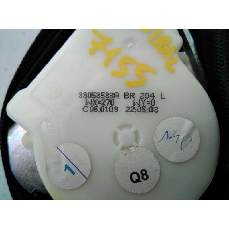 Recambio de cinturon seguridad trasero central para mercedes-benz clase c (w204) berlina c 220 cdi (204.008) referencia OEM IAM 