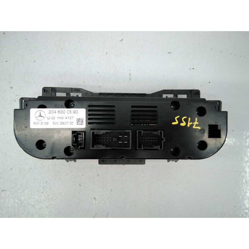 Recambio de mando climatizador para mercedes-benz clase c (w204) berlina c 220 cdi (204.008) referencia OEM IAM 2048300590  E3-A