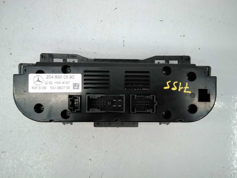 Recambio de mando climatizador para mercedes-benz clase c (w204) berlina c 220 cdi (204.008) referencia OEM IAM 2048300590  E3-A
