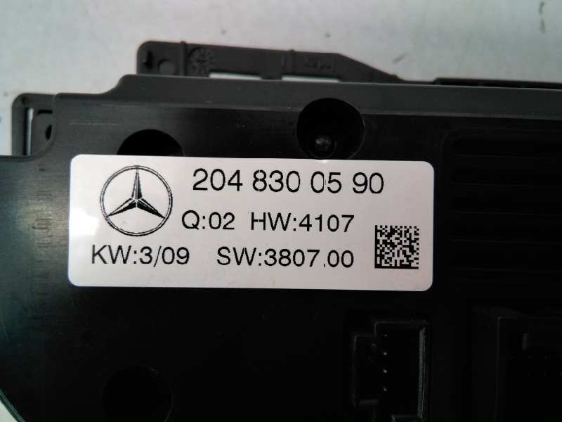 Recambio de mando climatizador para mercedes-benz clase c (w204) berlina c 220 cdi (204.008) referencia OEM IAM 2048300590  E3-A