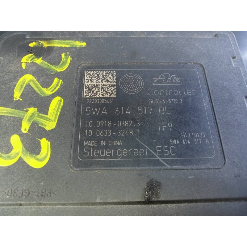 Recambio de abs para volkswagen golf viii lim. (cd1) life referencia OEM IAM 5WA614517BL  P3-B8-27-1