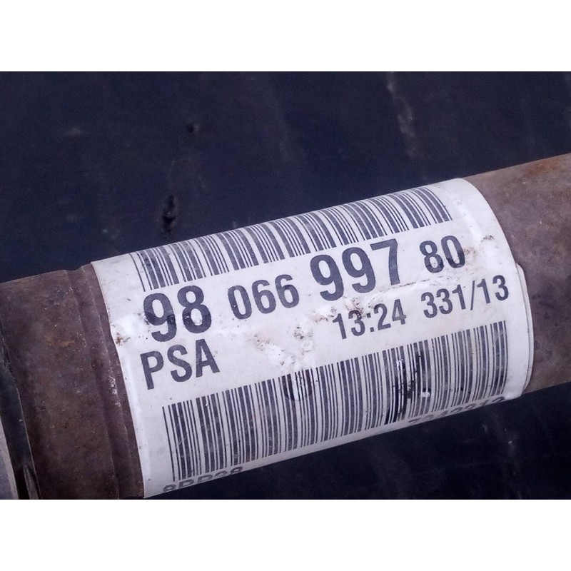 Recambio de transmision delantera derecha para peugeot 308 active referencia OEM IAM 9806699780  P1-A6-27