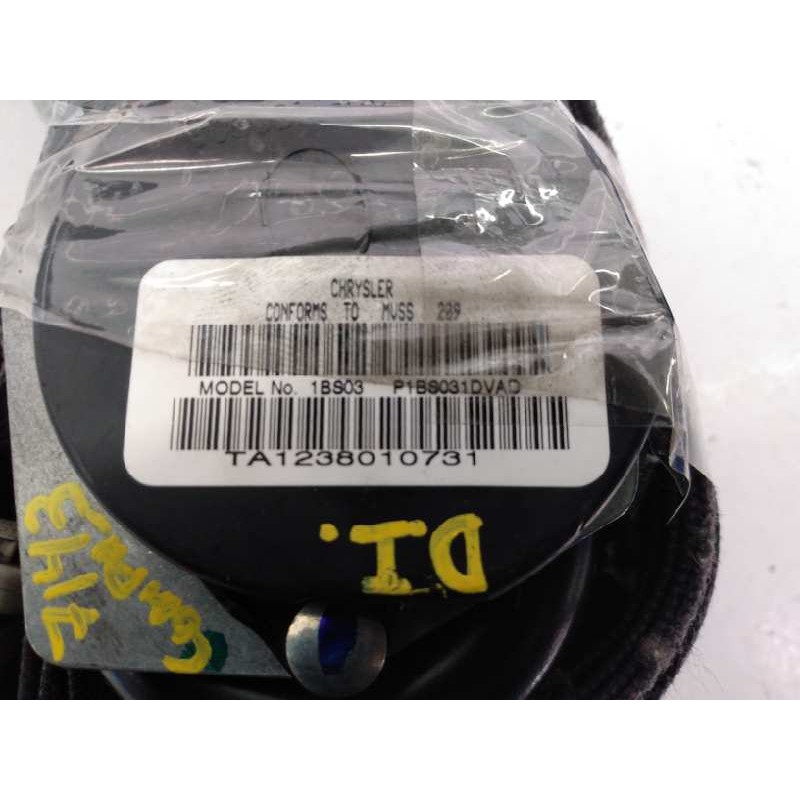 Recambio de cinturon seguridad delantero izquierdo para chrysler jeep compass limited 4x4 referencia OEM IAM TA1238010731 605884