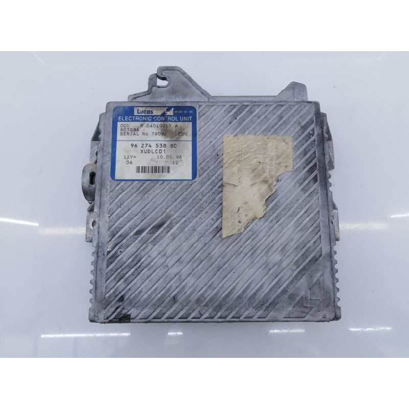 Recambio de centralita motor uce para peugeot 406 berlina (s1/s2) stdt referencia OEM IAM 9627453880  E3-B2-50-1