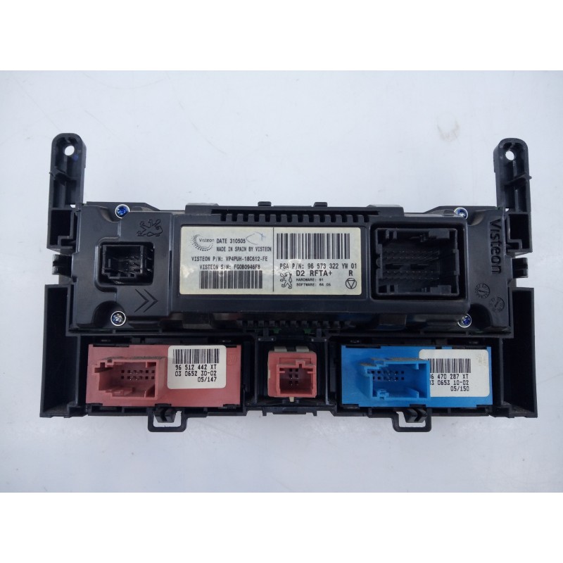 Recambio de mando climatizador para peugeot 407 sw 2.0 16v cat referencia OEM IAM 96573322 FG080946F8 E3-B2-25-1