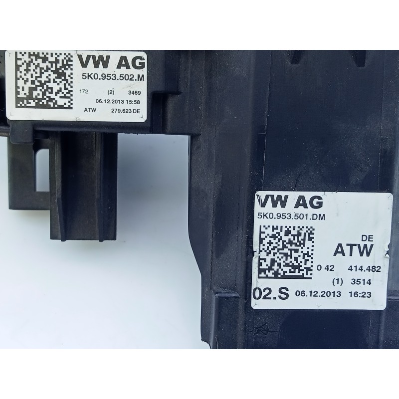 Recambio de mando intermitentes para volkswagen tiguan (5n2) advance bluemotion referencia OEM IAM 5K0953501DM  E2-A1-45-1