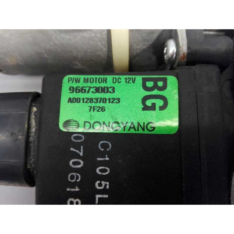 Recambio de elevalunas delantero izquierdo para opel antara energy 4x4 referencia OEM IAM 96673003 A00128370123 E2-B6-3-1