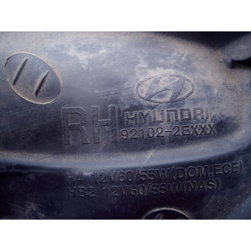 Recambio de faro derecho para hyundai tucson (jm) 2.0 crdi comfort (4wd) referencia OEM IAM 921022EXXX  E2-B5-44-1