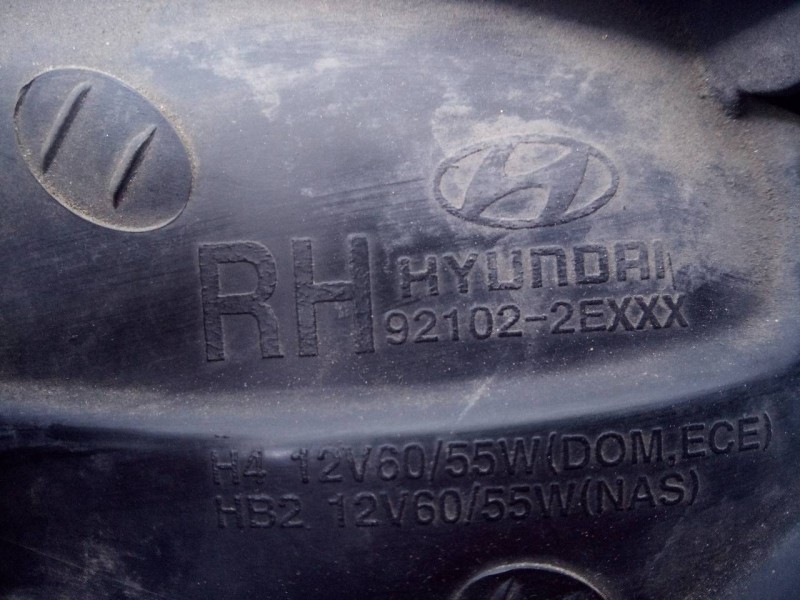 Recambio de faro derecho para hyundai tucson (jm) 2.0 crdi comfort (4wd) referencia OEM IAM 921022EXXX  E2-B5-44-1