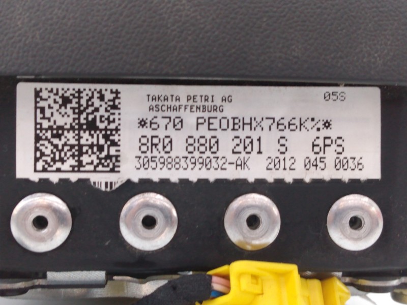 Recambio de airbag delantero izquierdo para audi q5 (8r) 2.0 tdi (105kw) referencia OEM IAM 8R0880201S  E1-B6-47-1