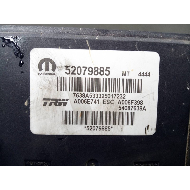 Recambio de abs para jeep renegade longitude fwd referencia OEM IAM 52079885  P3-B9-19-3