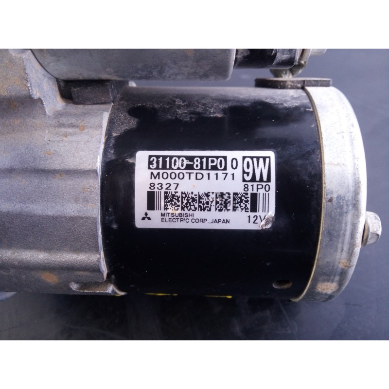 Recambio de motor arranque para suzuki ignis (/mf) glx referencia OEM IAM 3110081P0 M000TD1171 P3-A7-19-3