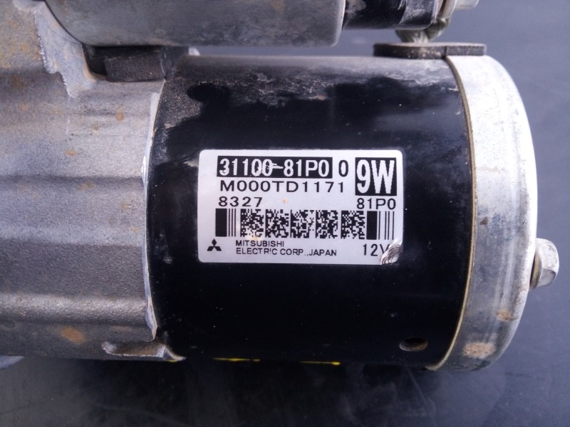 Recambio de motor arranque para suzuki ignis (/mf) glx referencia OEM IAM 3110081P0 M000TD1171 P3-A7-19-3