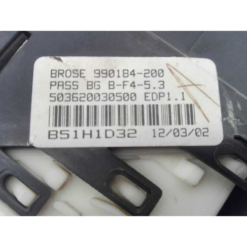 Recambio de motor elevalunas delantero derecho para citroën c5 berlina 2.0 hdi premier referencia OEM IAM  B51H1D32 E1-A4-16-1