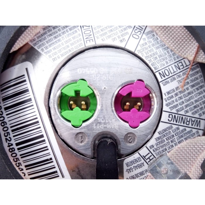 Recambio de airbag delantero izquierdo para land rover range rover sport v6 td hse referencia OEM IAM CA850161 03CA060740593G E1