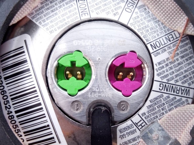 Recambio de airbag delantero izquierdo para land rover range rover sport v6 td hse referencia OEM IAM CA850161 03CA060740593G E1