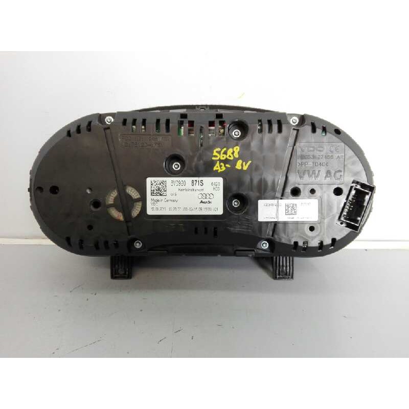 Recambio de cuadro instrumentos para audi a3 (8v) ambiente referencia OEM IAM 8V0920871S A2C94972400 E2-A1-39-2