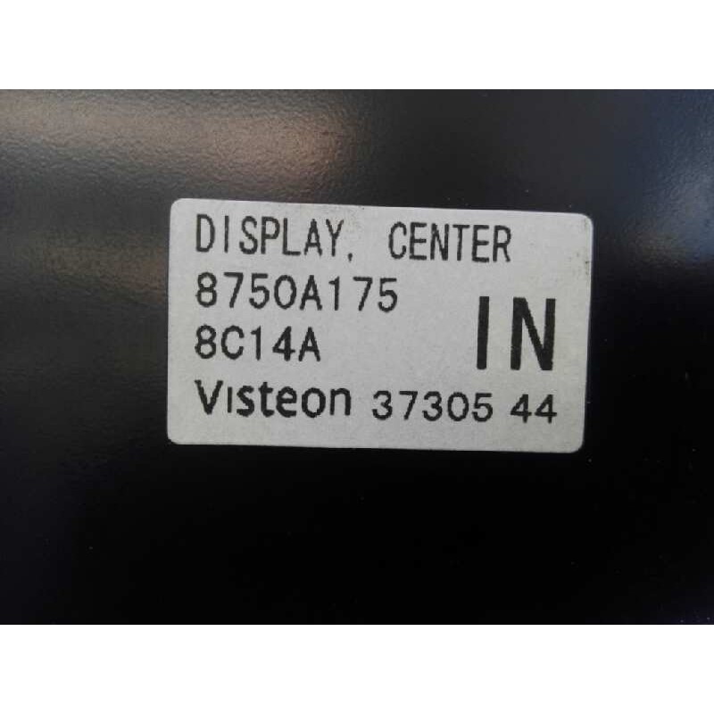 Recambio de pantalla multifuncion para mitsubishi montero (v80/v90) 3.2 di-d invite (5-ptas.) referencia OEM IAM 8750A175 8C14A 