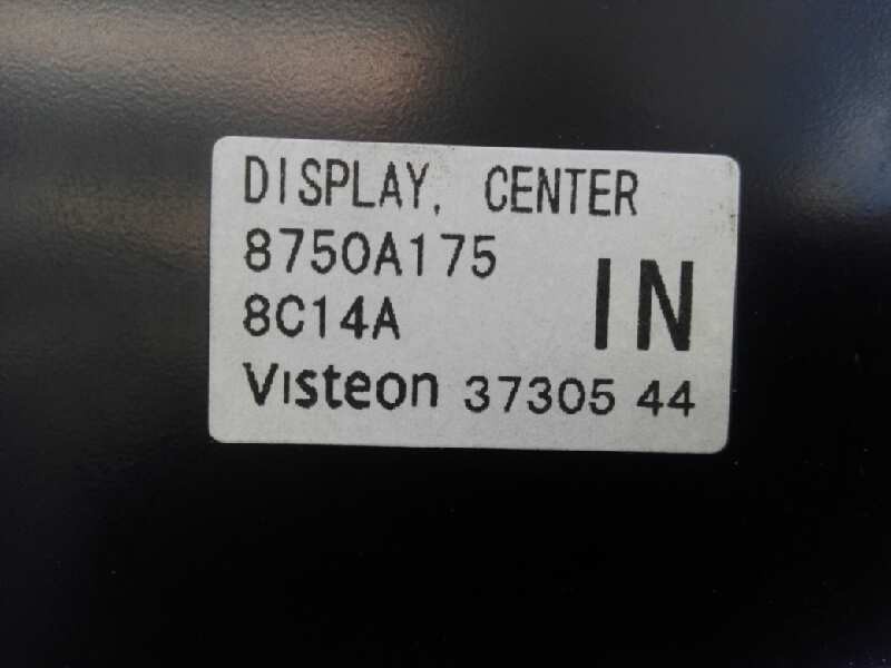 Recambio de pantalla multifuncion para mitsubishi montero (v80/v90) 3.2 di-d invite (5-ptas.) referencia OEM IAM 8750A175 8C14A 