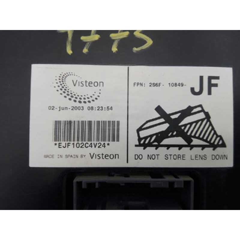 Recambio de cuadro instrumentos para ford fiesta (cbk) 1.6 16v cat referencia OEM IAM EJF102C4V24 2S6F10849 E3-B3-25-1