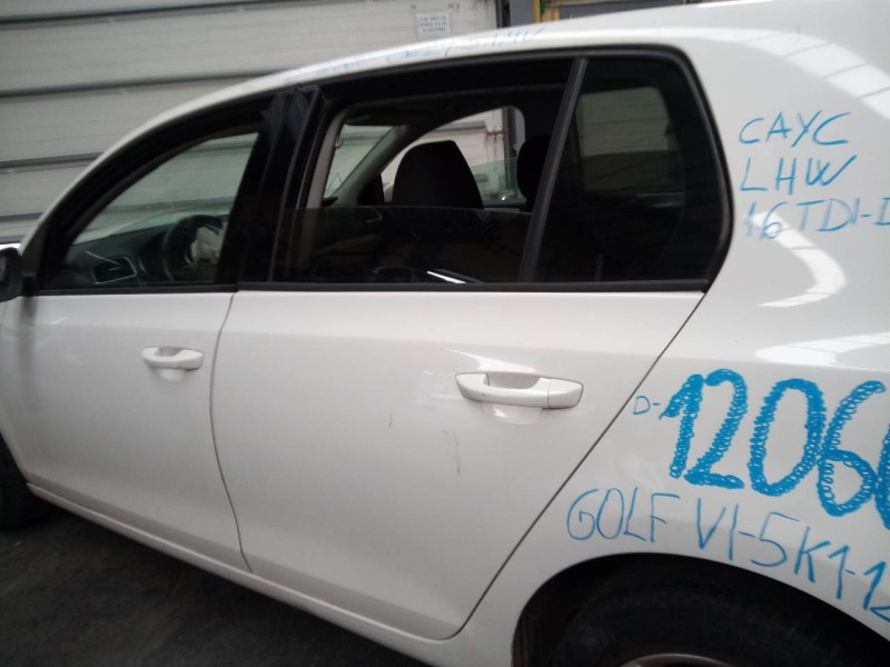Recambio de puerta trasera izquierda para volkswagen golf vi (5k1) rabbit bluemotion referencia OEM IAM   