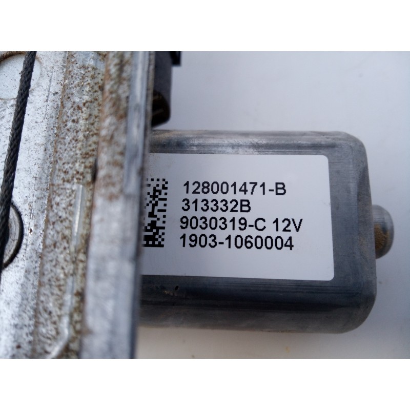 Recambio de elevalunas trasero derecho para dacia lodgy stepway referencia OEM IAM 128001471B 9030319C E1-A1-28-2