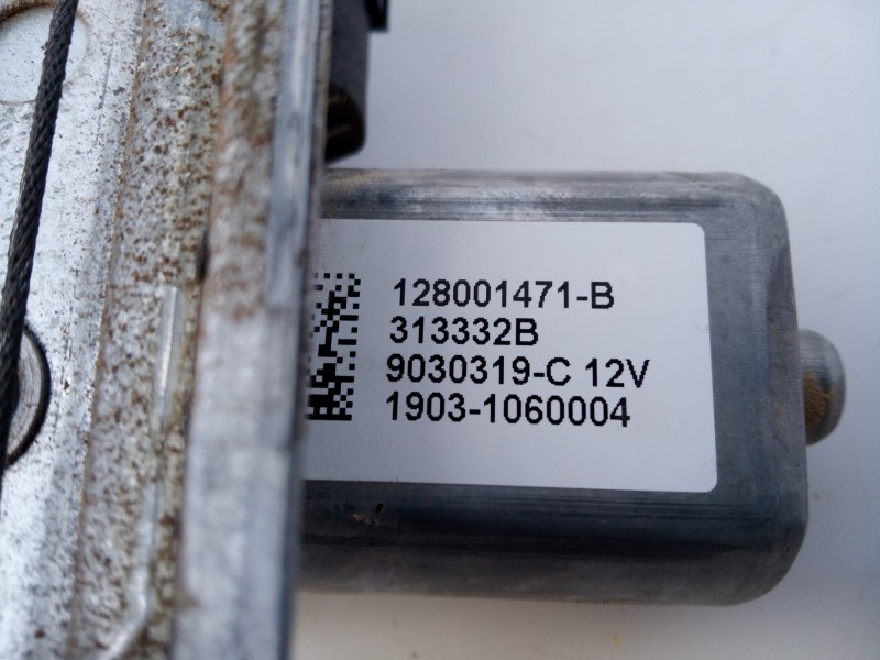 Recambio de elevalunas trasero derecho para dacia lodgy stepway referencia OEM IAM 128001471B 9030319C E1-A1-28-2