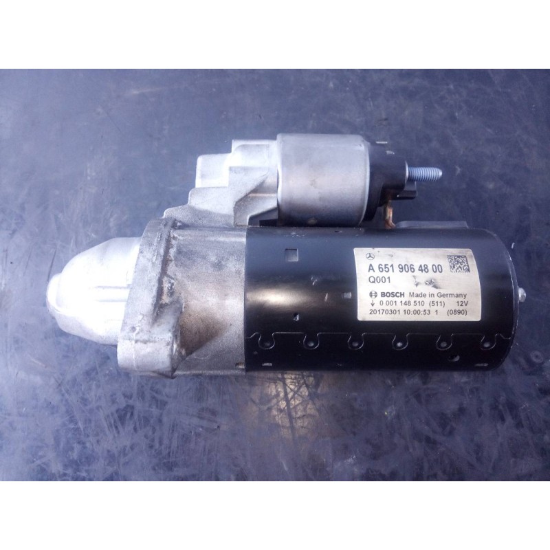 Recambio de motor arranque para mercedes-benz clase c (w205) familiar c 250 t bluetec / d (205.208) referencia OEM IAM A65190648