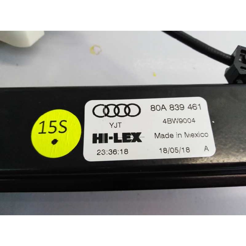 Recambio de elevalunas trasero izquierdo para audi q5 (fyb) s line quattro referencia OEM IAM 80A839461  E1-B6-46-1