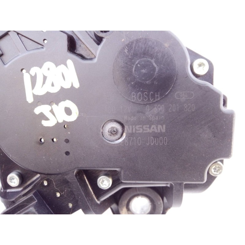 Recambio de motor limpia trasero para nissan qashqai (j10) acenta referencia OEM IAM 28710JD000 0390201820 E2-A4-39-2